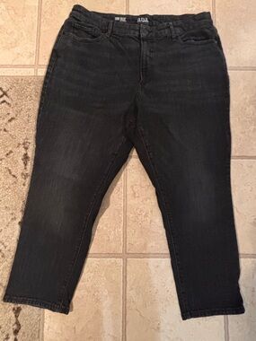 a.n.a Black Straight-Leg Women's Jeans